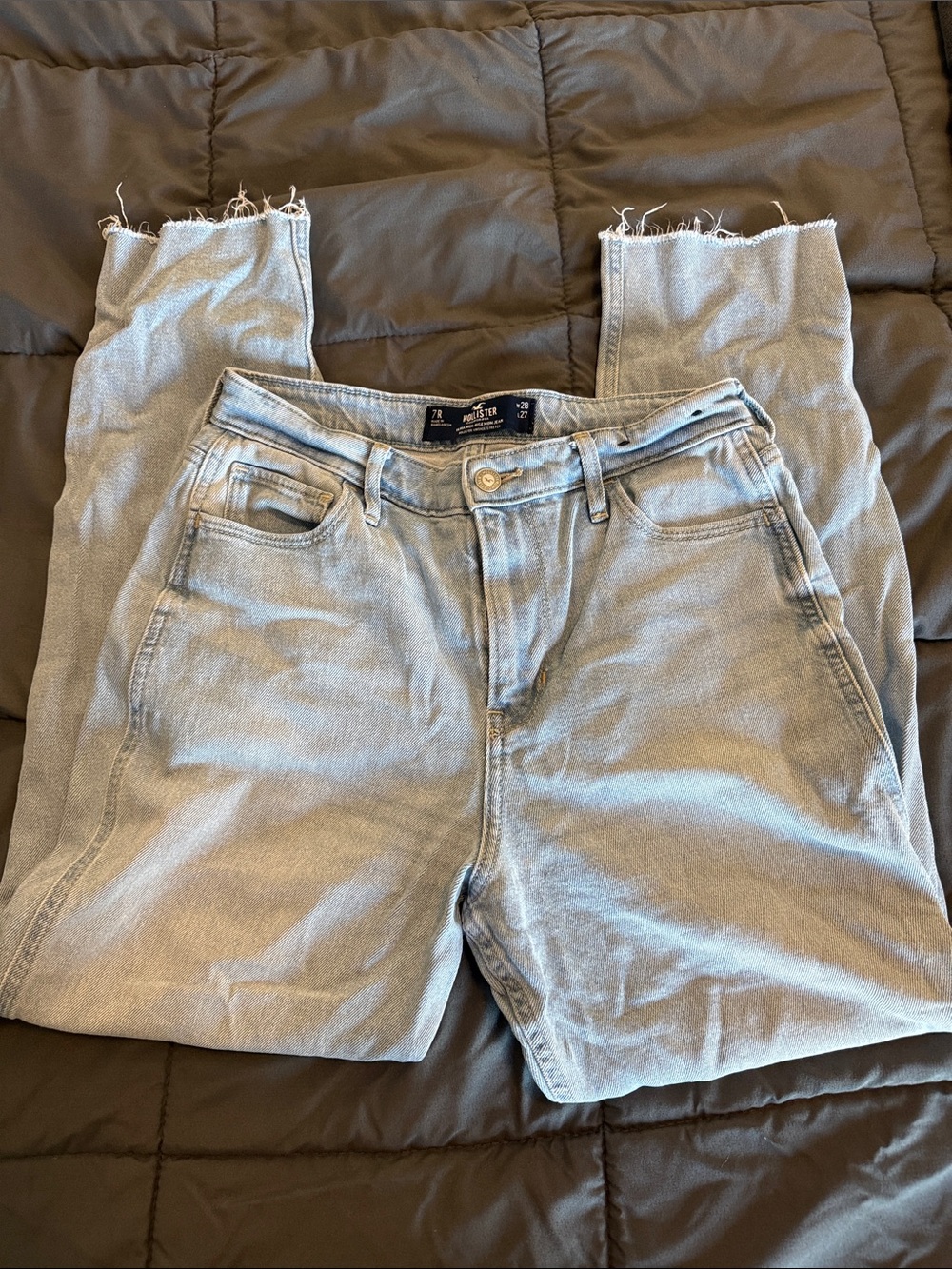 Hollister Light Blue Mom Jeans